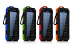 Solar Powerbank With Flashlight and Compass