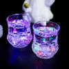 2 Packs Flash Light Up Cups Liquid Activated Multicolor LED Glasses Fun Light Up Drinking Shot Glasses,Glowing Wine Glasses Led Flashing Cups,Favors A