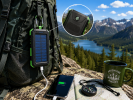 Solar Powerbank With Flashlight and Compass