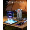 Jump Starter, 3000A Peak, Car Jumper Starter Battery Pack, 12V Portable Lithium Battery Booster, Jump Box Power Bank with 3 Modes Flashlight and Jumpe