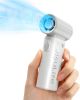 Portable Handheld Fan9, Turbo Power High Speed Air [18H Max Cooling Time], 5 Gear Wind, 5000mAh Rechargeable, Mini Pocket Design